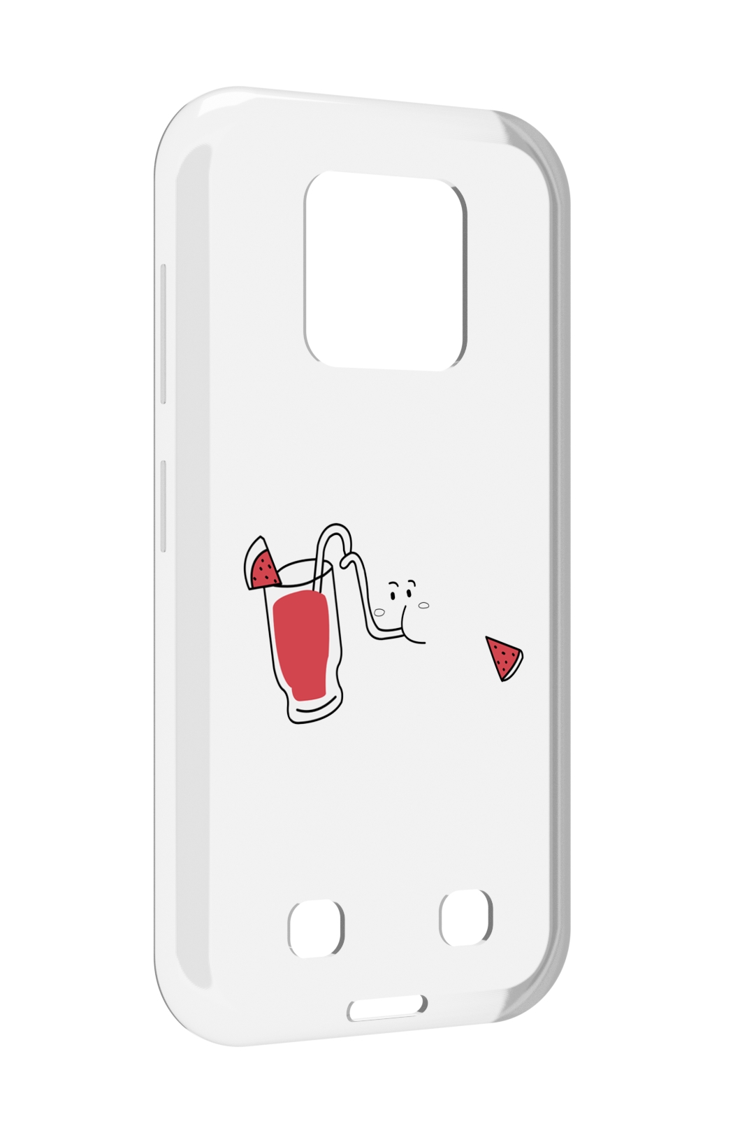 

Чехол MyPads арбузный-напиток для Oukitel WP18, Прозрачный, Tocco