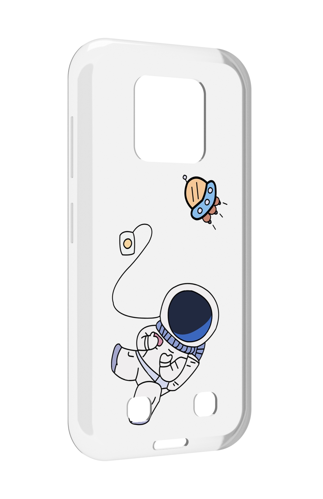 

Чехол MyPads астронавт для Oukitel WP18, Прозрачный, Tocco