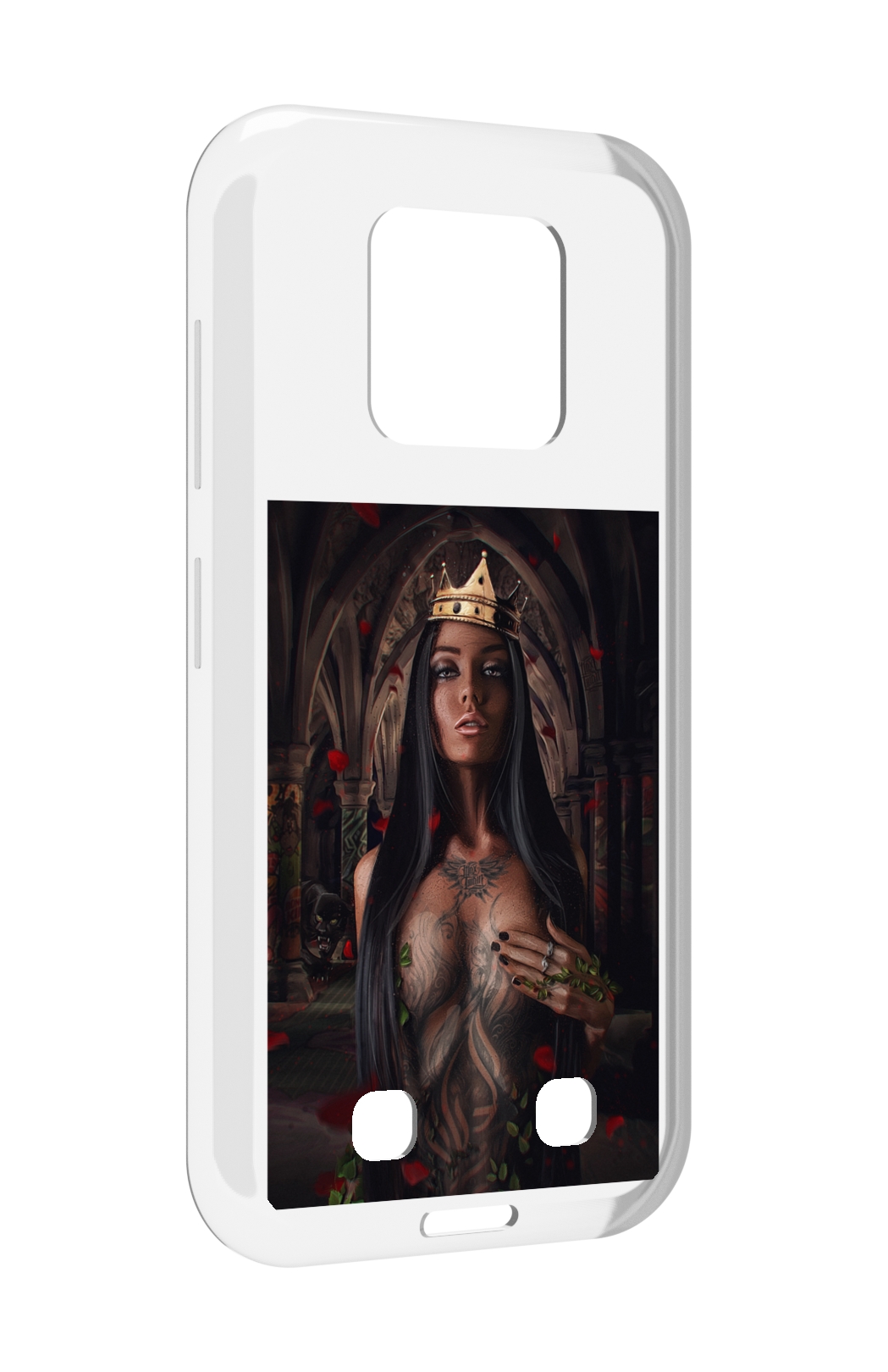 

Чехол MyPads багровый-пик для Oukitel WP18, Прозрачный, Tocco