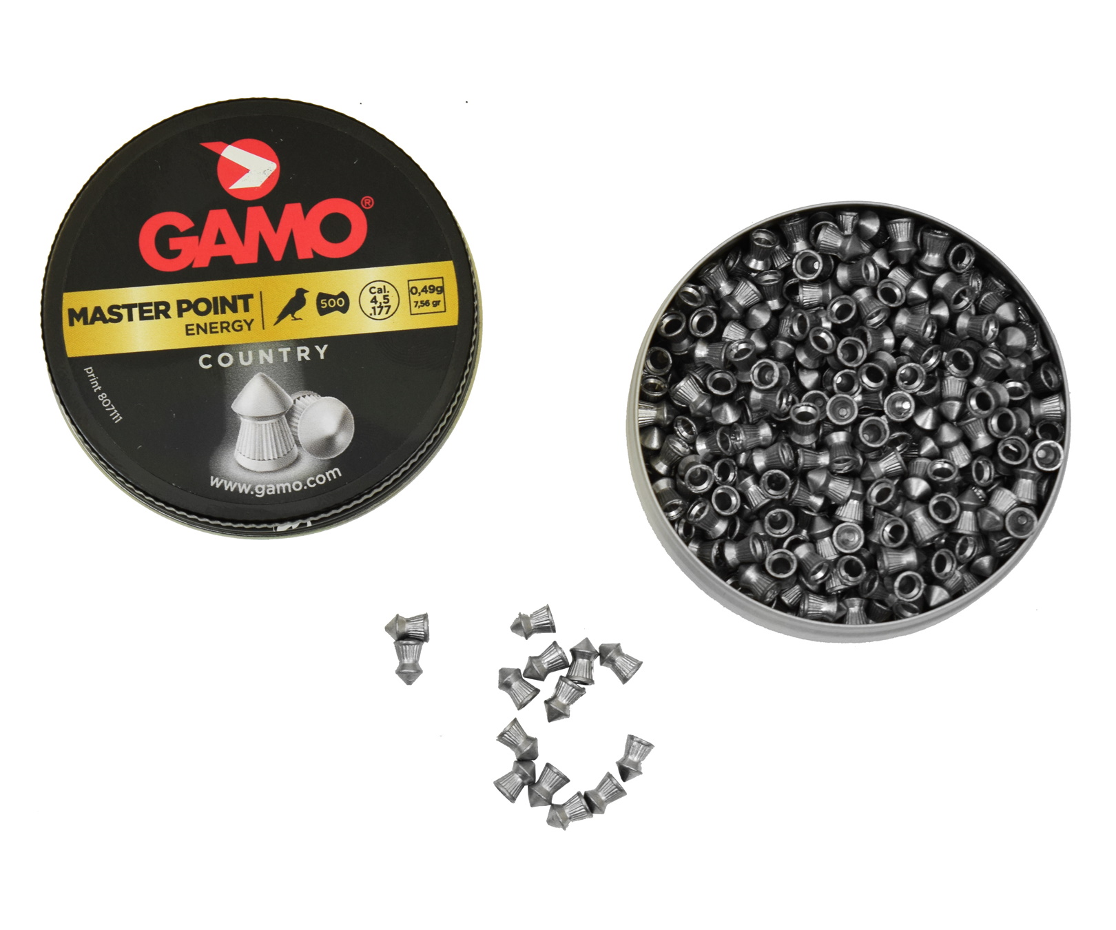 

Пули пневматические GAMO MASTER POINT 4,5 мм (500шт) DISC 6320434 Gamo, Master Point
