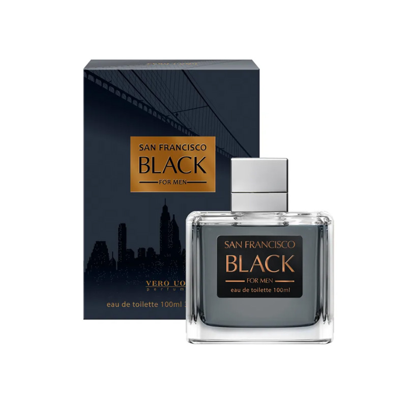 Мужская туалетная вода Vero Uomo San Francisco Black 100 мл guess uomo 100