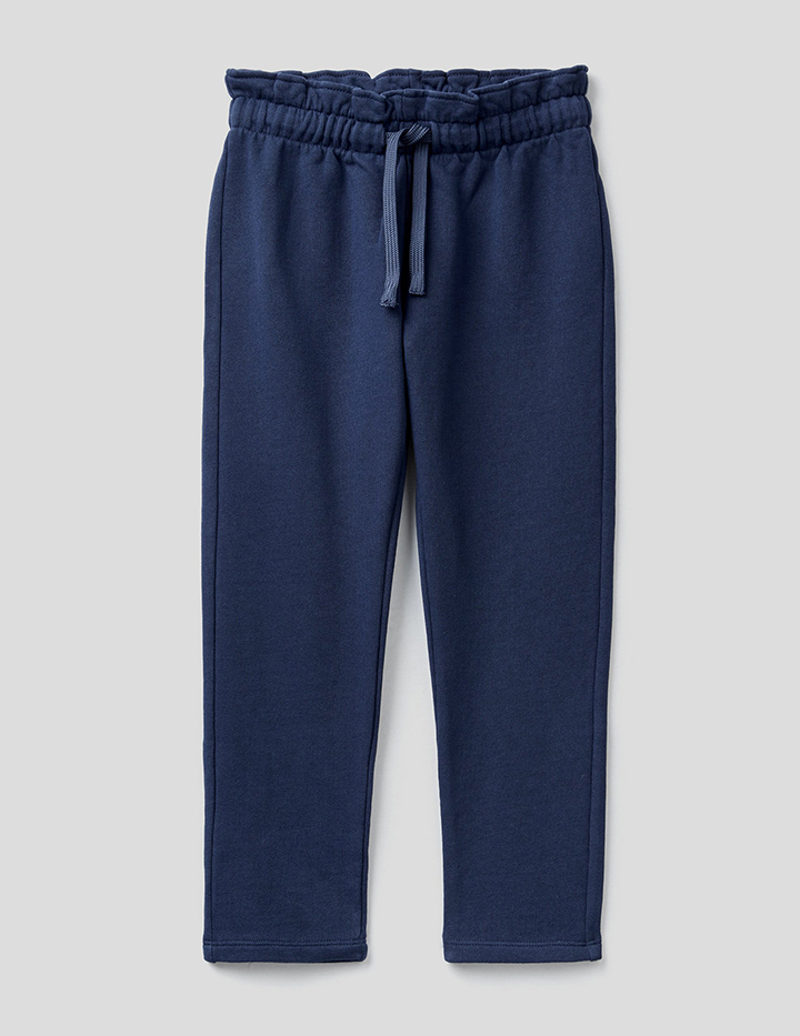 

Брюки для девочек Benetton цв. синий р.110, 21A_3J68I0500