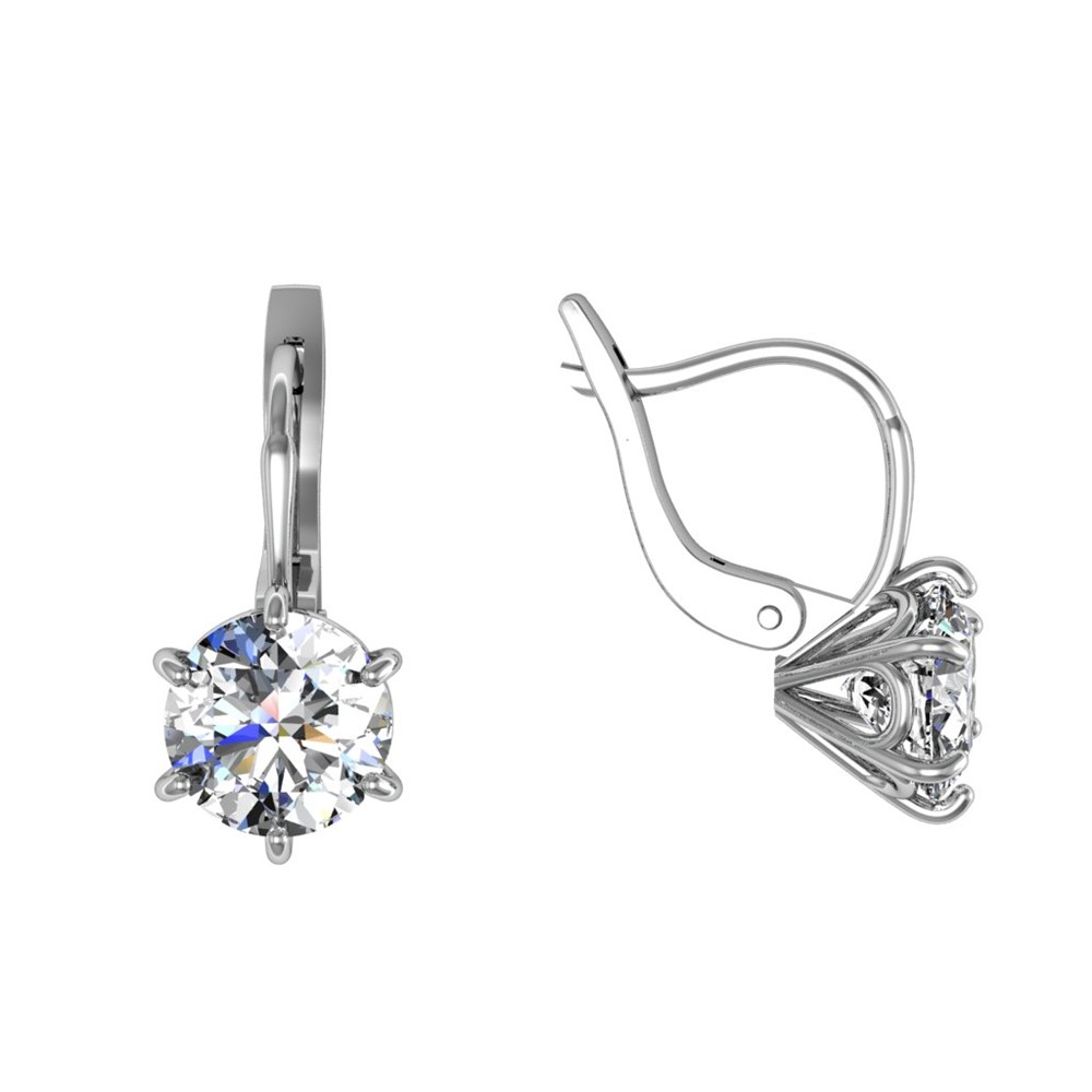 

Серьги из серебра ПРИВОЛЖСКИЙ ЮВЕЛИР 341098-GH, горный хрусталь, 341098-GH