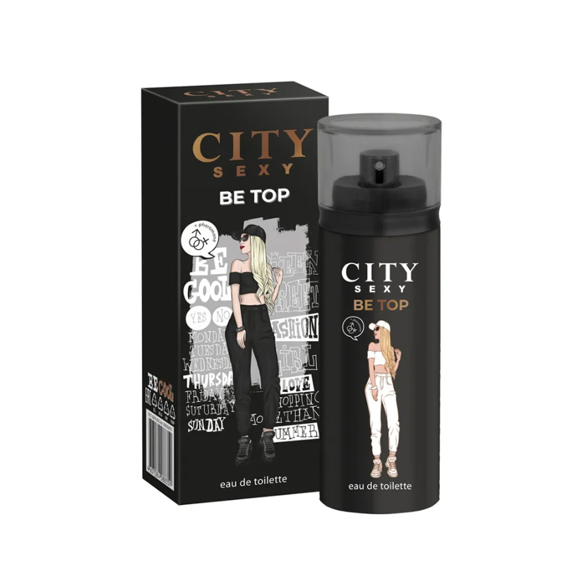 Женская туалетная вода City Parfum Sexy Be Top 60 мл книга с игрушкой lego city экстремальные виды спорта элементы конструктора lego