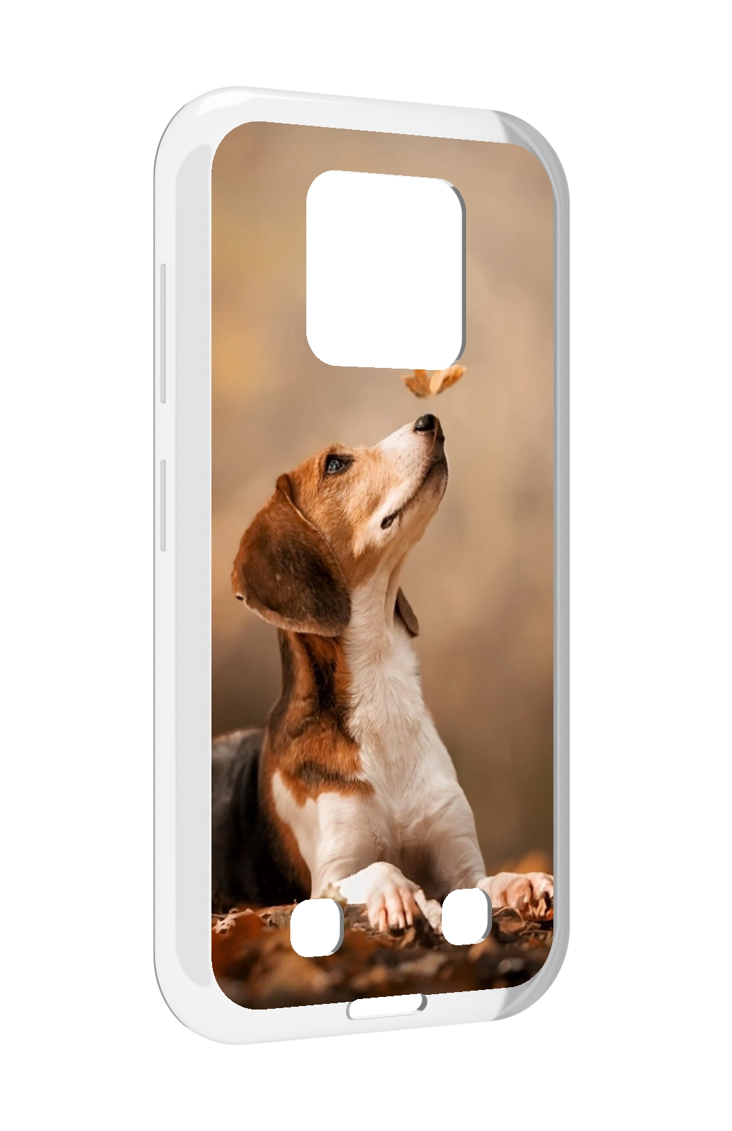 

Чехол MyPads бигль-собака для Oukitel WP18, Прозрачный, Tocco