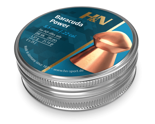 

Пульки HN Baracuda Power 5,5 мм (200 шт) PB419 Пульки HN, Оранжевый, Baracuda Power