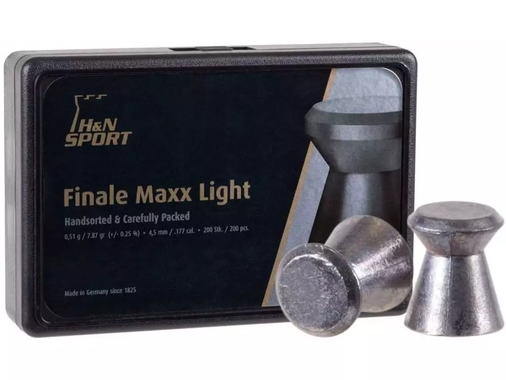 Пульки HN Final Maxx Light 4,5 мм (200 шт) PB422 Пульки  HN