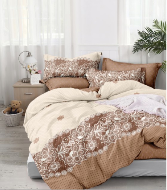 фото Комплект постельного белья "цветные сны" 1,5-спальный, наволочки 70x70 см, полисатин