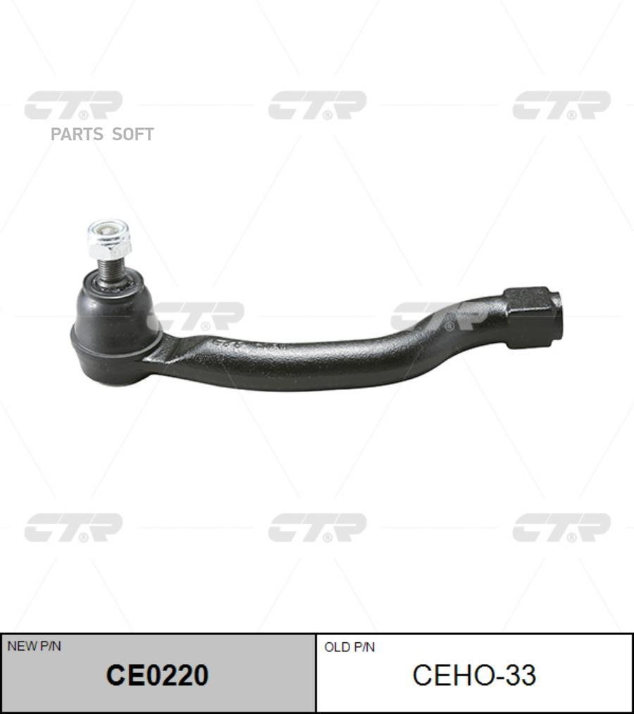 

Наконечник рулевой тяги HONDA 08- лев. ( CEHO33) CTR CE0220