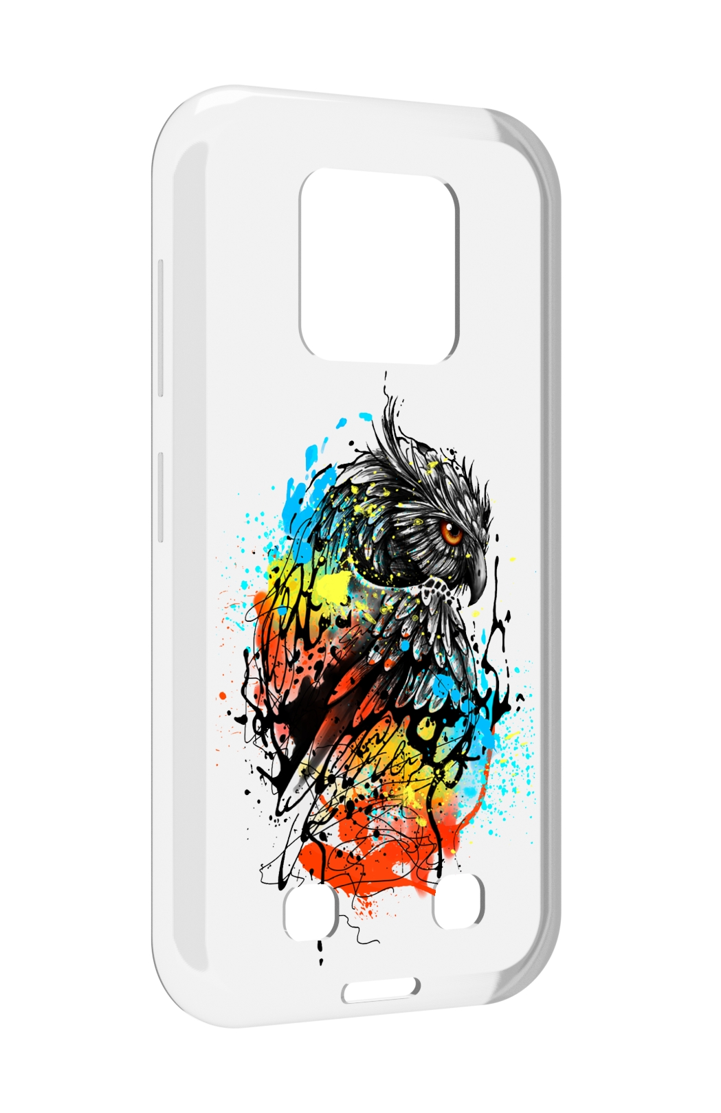 

Чехол MyPads Творческая сова для Oukitel WP18, Прозрачный, Tocco