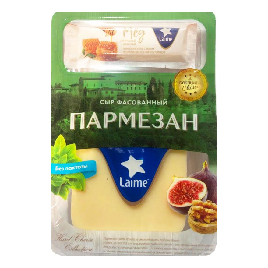 

Сыр полутвердый Laime Пармезан 40% +-200 г