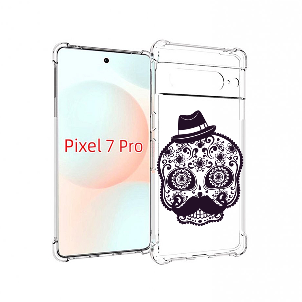 

Чехол Mypads Разрисованный Скелет Для Google Pixel 7 Pro, Прозрачный, Tocco
