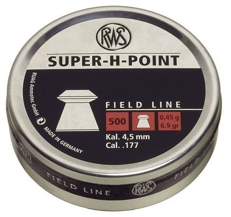 Пульки RWS Super-H-Point 4,5 мм (500 шт) RWSSP   RWS