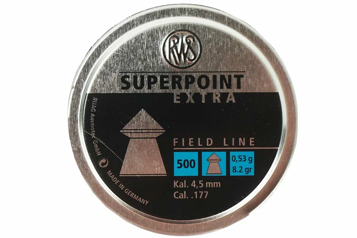 Пульки RWS Superpoint Extra 45 мм 500 шт 2136716 RWS 1520₽