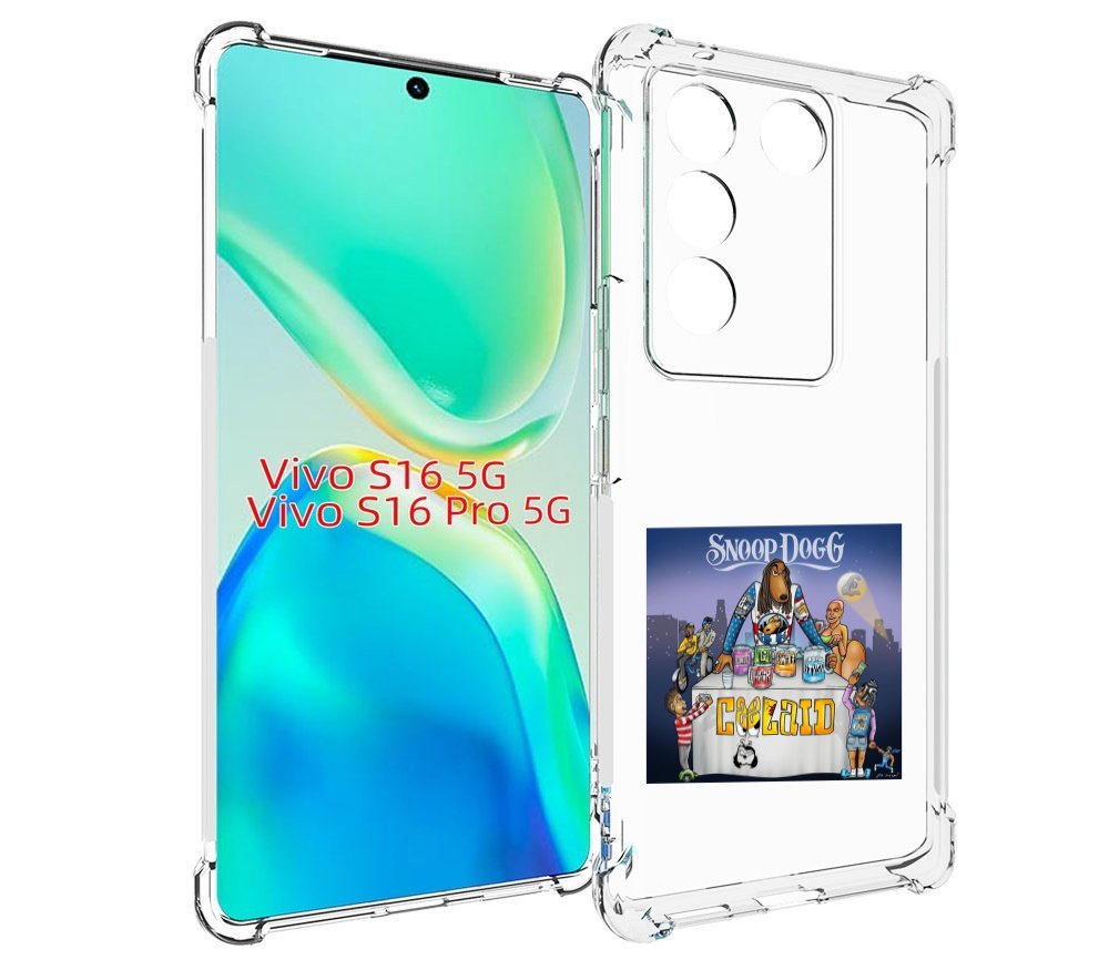 

Чехол Mypads Snoop Dogg Coolaid Для Vivo S16 5G/S16 Pro 5G/V27/V27 Pro, Tocco