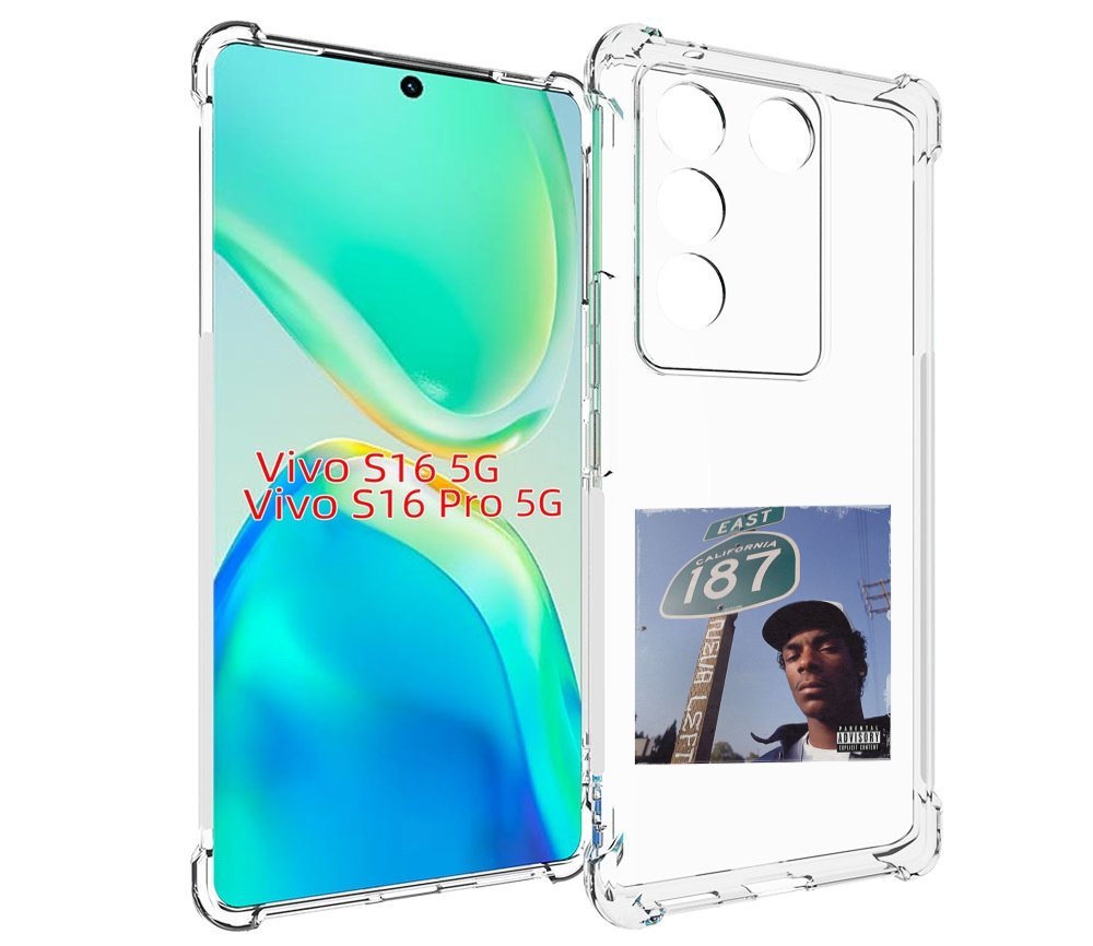 

Чехол Mypads Snoop Dogg Neva Left Для Vivo S16 5G/S16 Pro 5G/V27/V27 Pro, Tocco