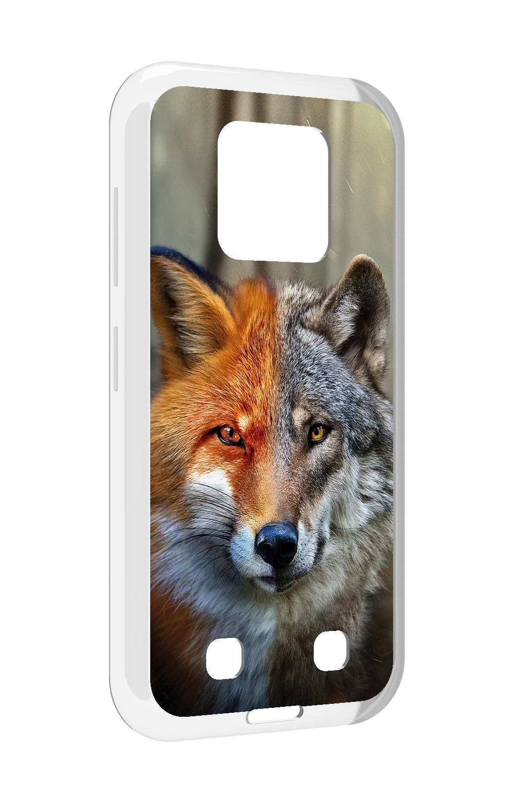 

Чехол MyPads волк-лиса для Oukitel WP18, Прозрачный, Tocco