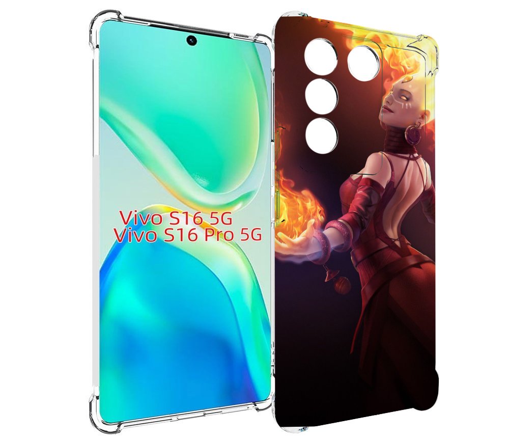 

Чехол MyPads dota 2 Lina для Vivo S16 5G/S16 Pro 5G/V27/V27 Pro, Tocco