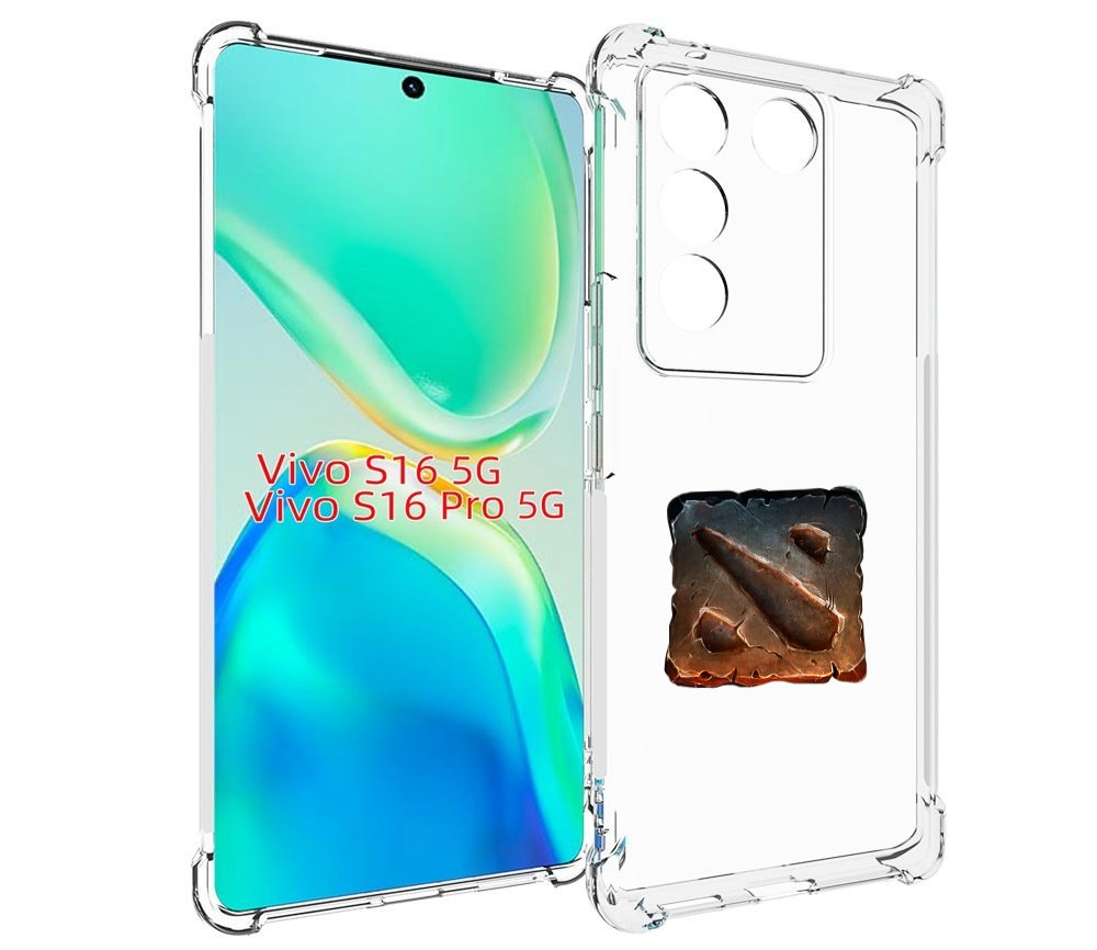 

Чехол MyPads dota 2 логотип 2 для Vivo S16 5G/S16 Pro 5G/V27/V27 Pro, Tocco