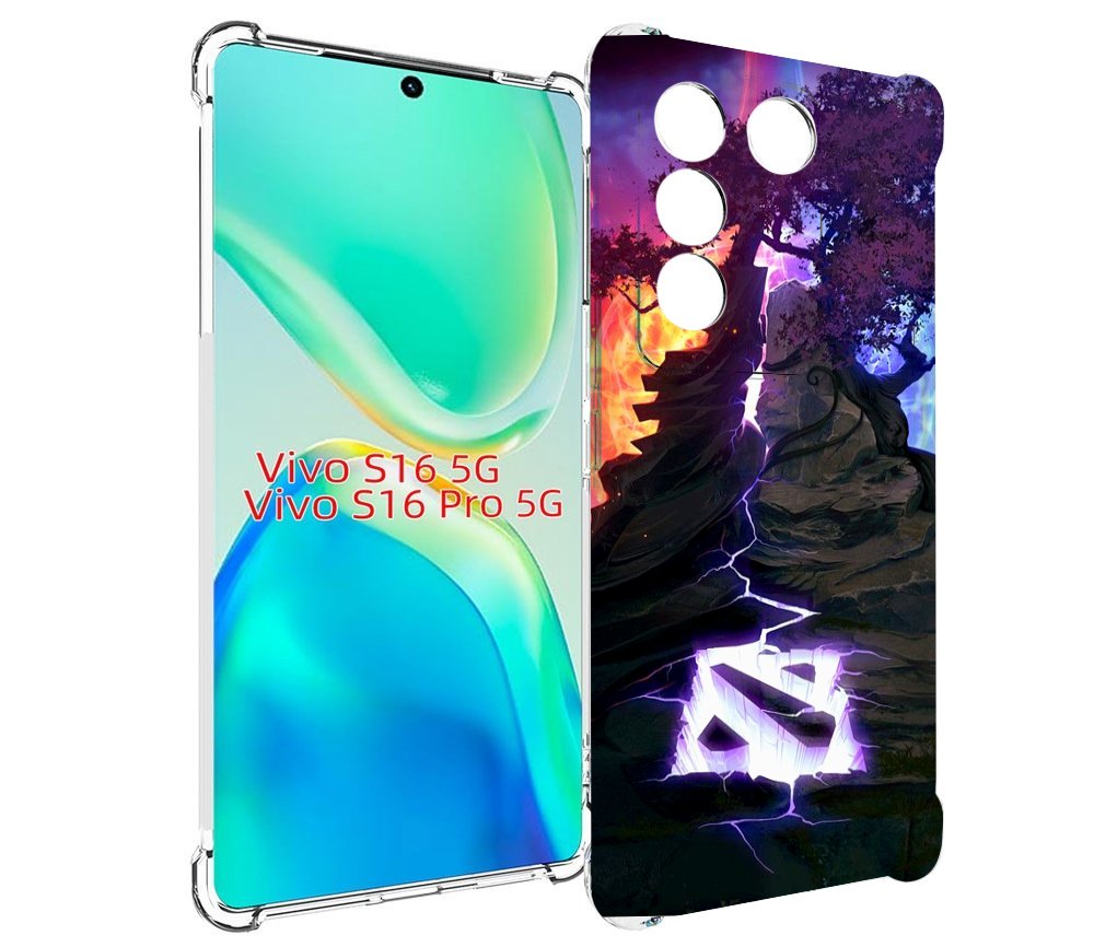 

Чехол MyPads dota 2 логотип для Vivo S16 5G/S16 Pro 5G/V27/V27 Pro, Tocco