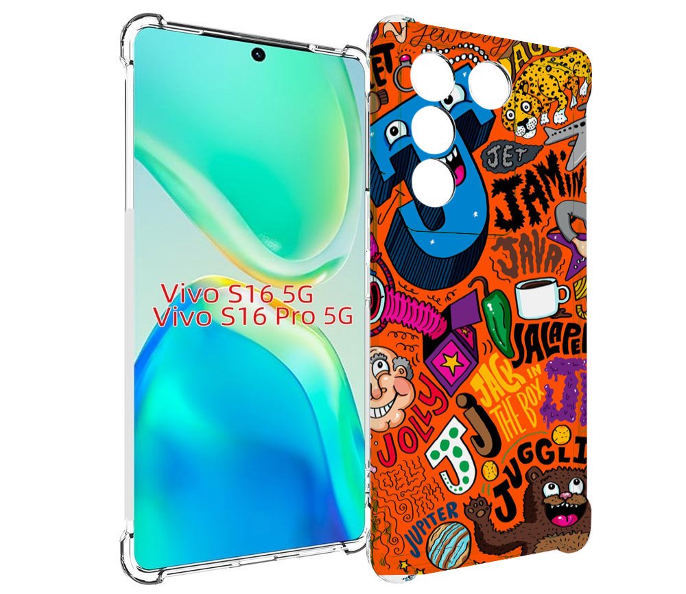 

Чехол MyPads funky-decor для Vivo S16 5G/S16 Pro 5G/V27/V27 Pro, Tocco