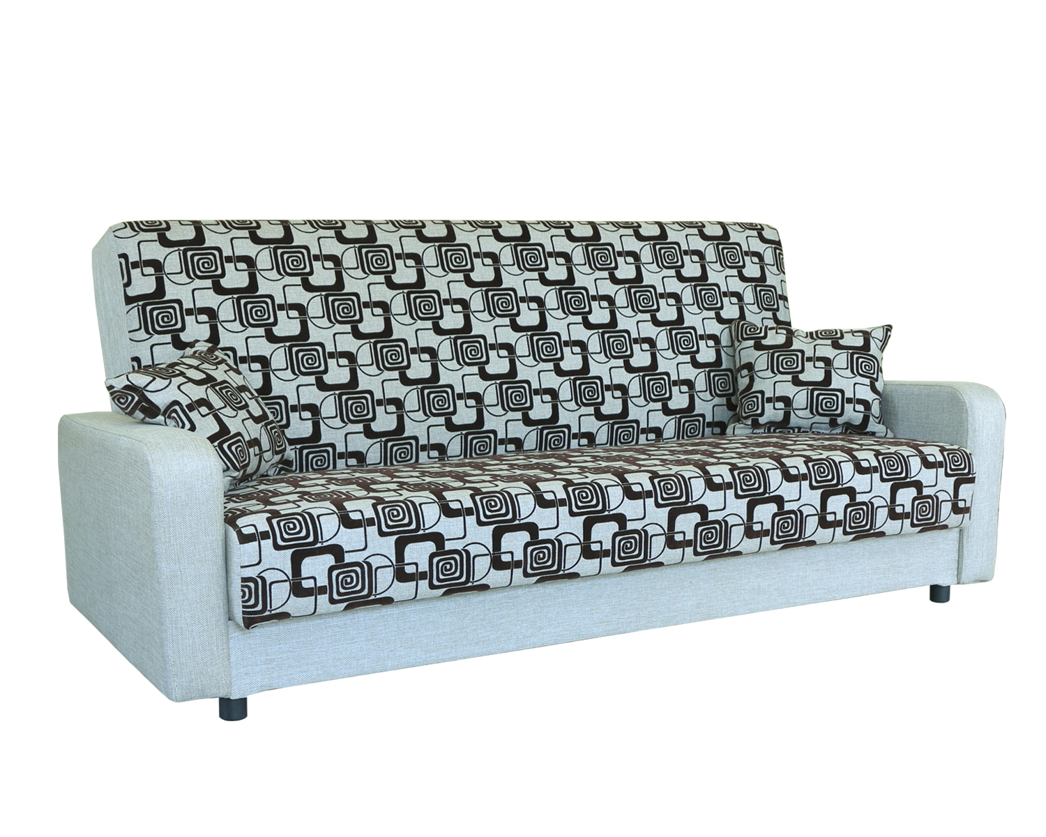 фото Диван-кровать шарм-дизайн мелодия 140, бежевый узор