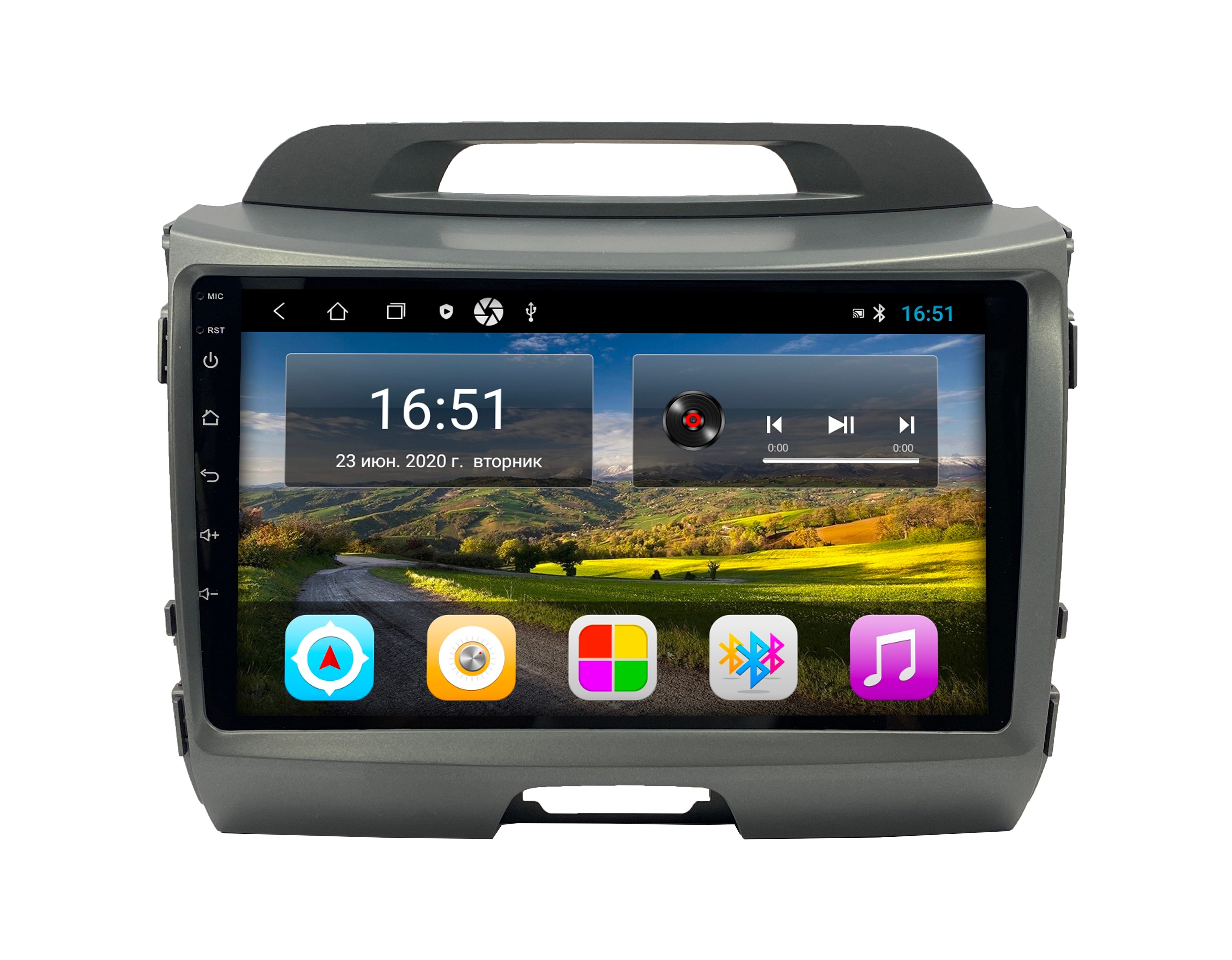 Штатная автомагнитола Zenith KIA Sportage 2011-2015 Android 12 232GB Мультируль ШГУ 1969400₽