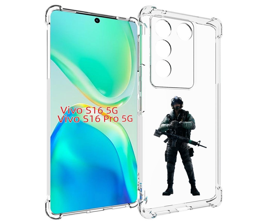 

Чехол MyPads Tom-Clancy's-Rainbow-Six-2 для Vivo S16 5G/S16 Pro 5G/V27/V27 Pro, Tocco