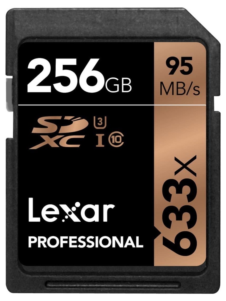 

Карта памяти Lexar SDXC Class10 U3 LSD256CBEU633, LSD256CBEU633