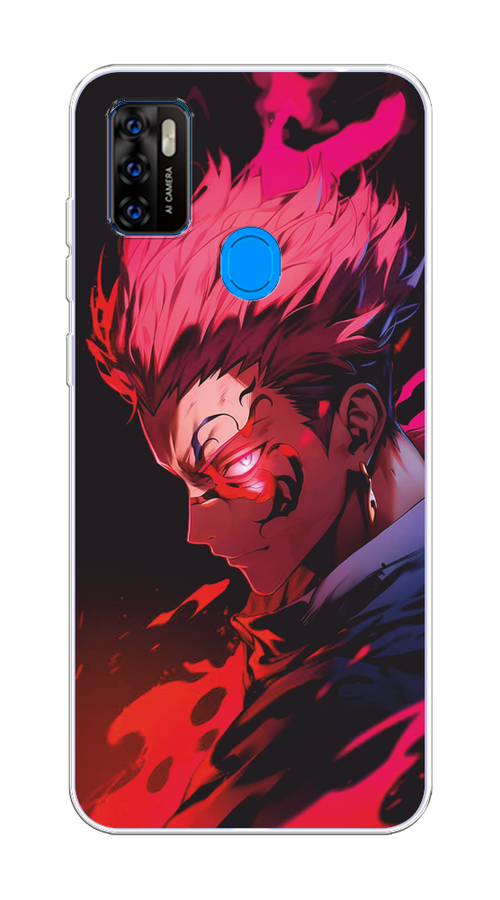 

Чехол Awog на ZTE Blade A7s 2020 "Взгляд Сукуны", Розовый;красный;черный, 133950-1