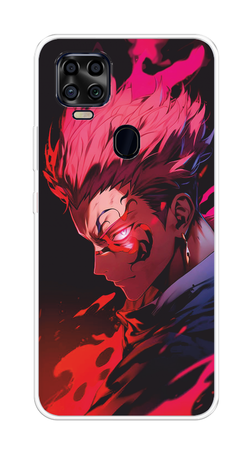 

Чехол Awog на ZTE Blade V2020 "Взгляд Сукуны", Розовый;красный;черный, 134350-1