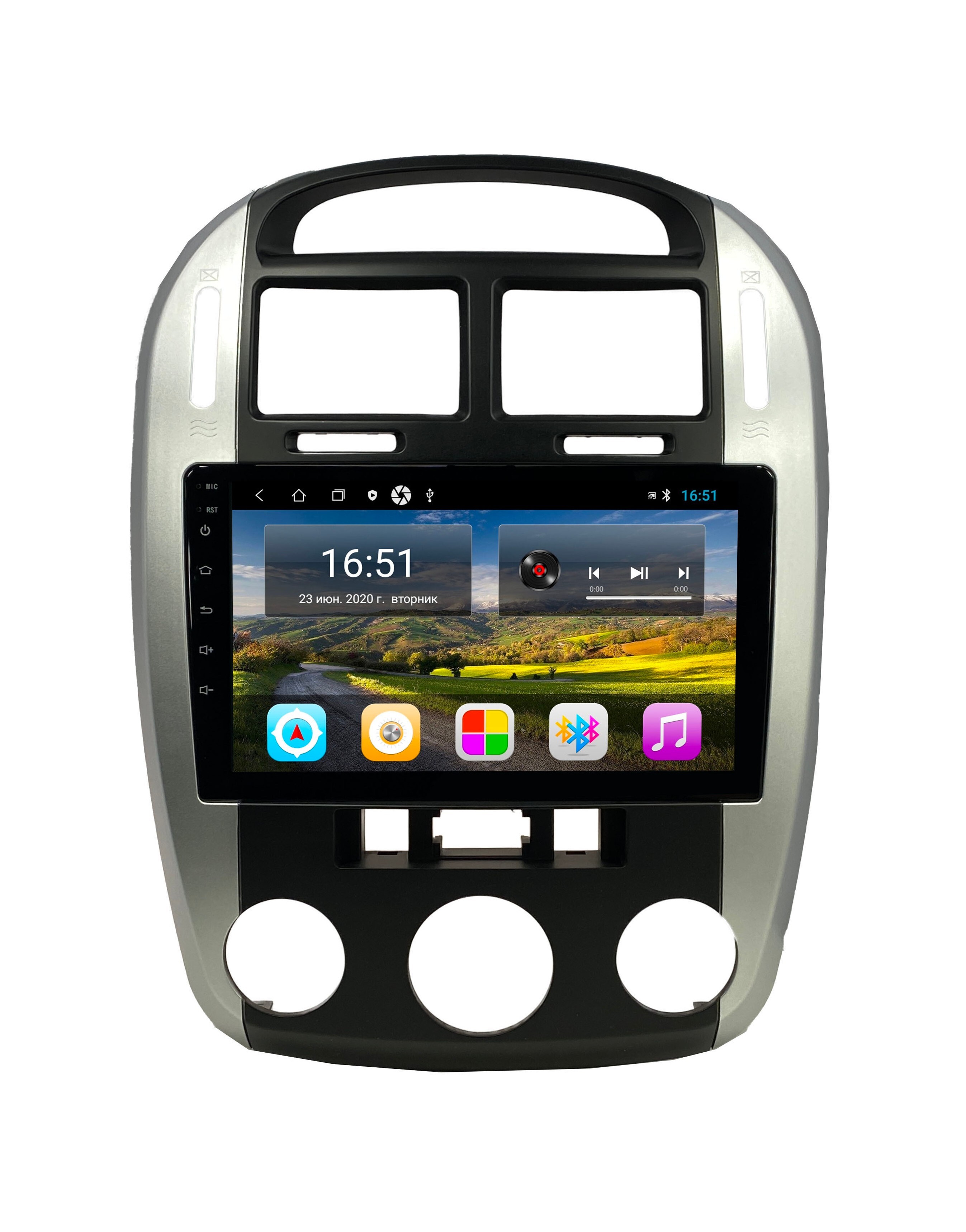 Штатная автомагнитола Zenith KIA Cerato 2004-2008 Android 12 232GB Мультируль ШГУ 1969400₽