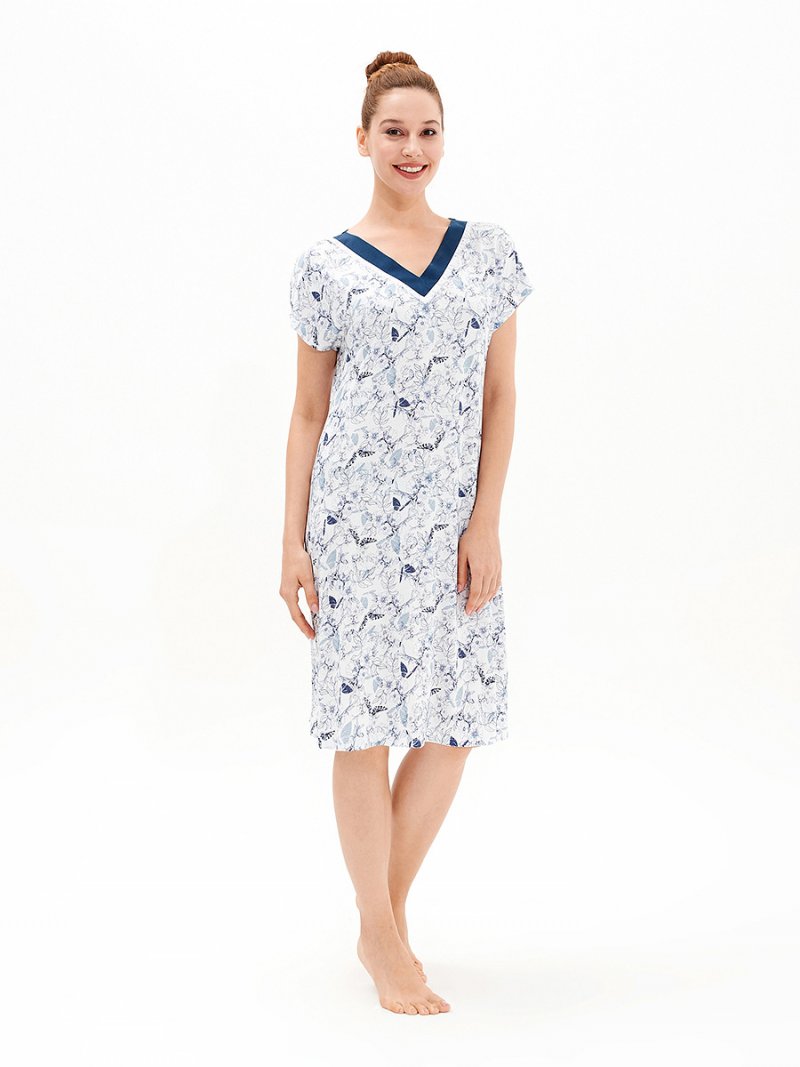 

Ночная сорочка женская BlackSpade BS50513 белая XL, BS50513