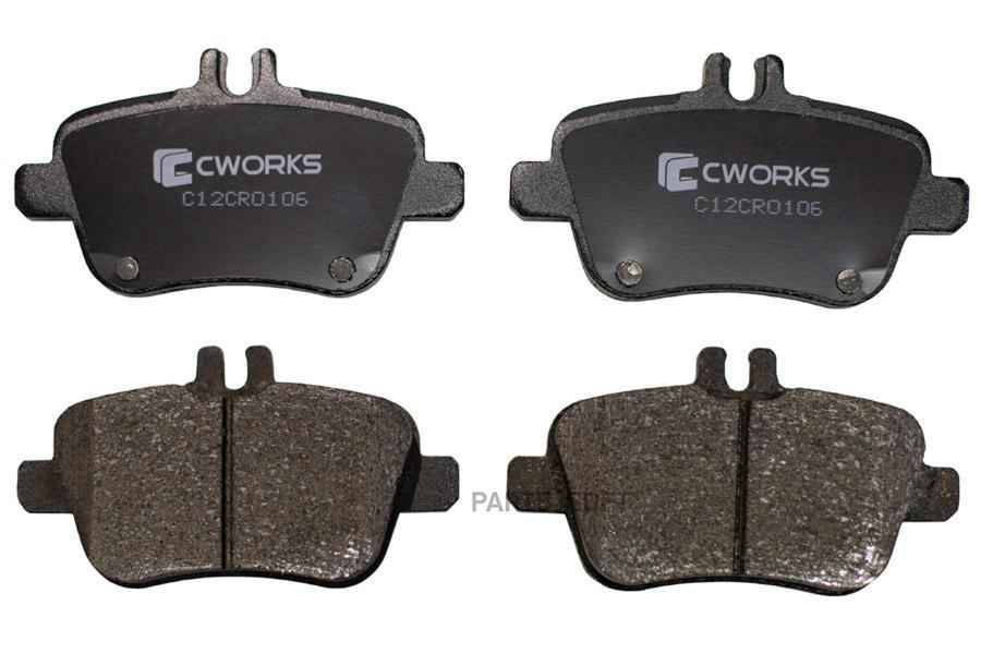 

Тормозные колодки CWORKS задние Low Metallic C12Cr0106