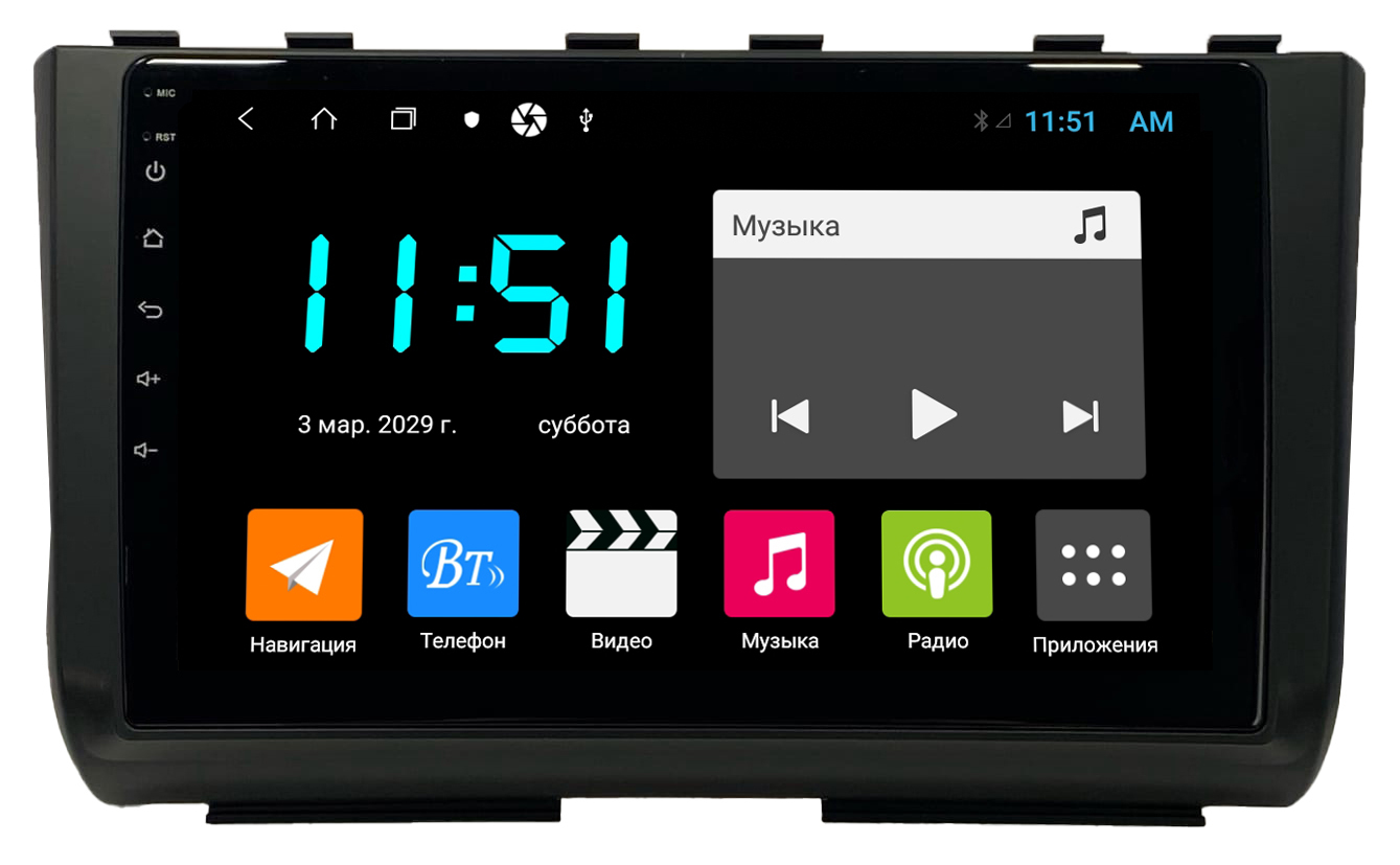 Штатная автомагнитола Zenith Hyundai Creta Хендай Крета 2021 Android 12 464GB планшет 3049700₽