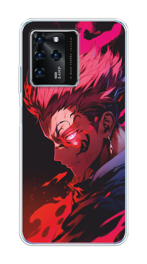 

Чехол Awog на ZTE Blade V30 "Взгляд Сукуны", Розовый;красный;черный, 135350-1