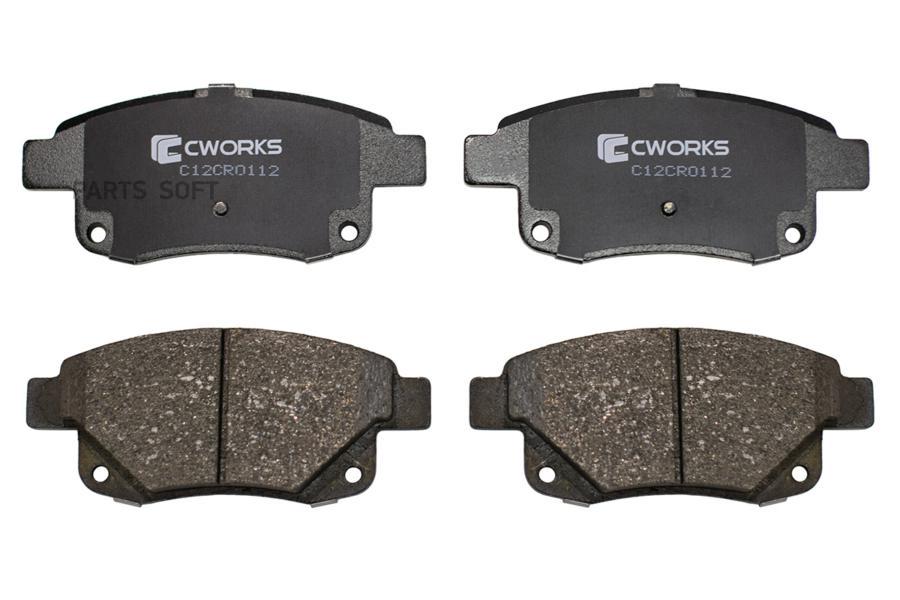 

Тормозные колодки CWORKS задние c12cr0112