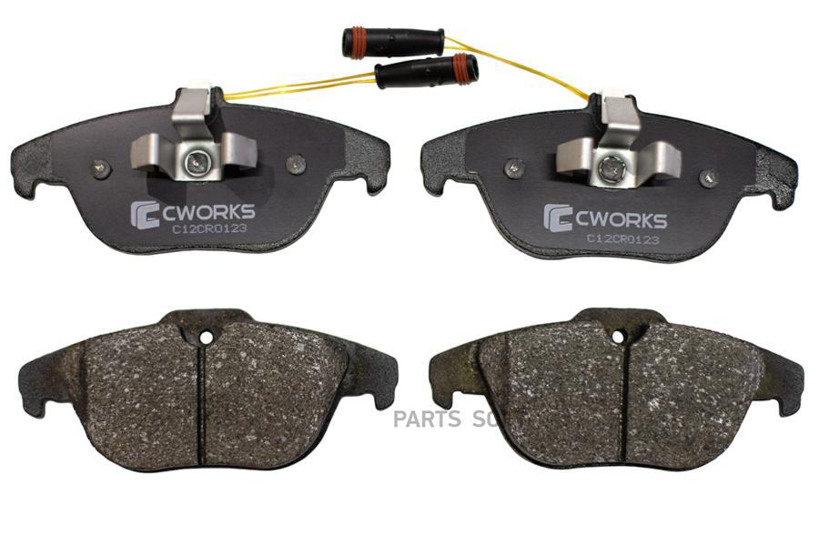 

Тормозные колодки CWORKS задние Low Metallic C12Cr0123