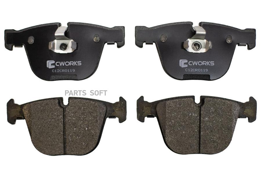 

Тормозные колодки CWORKS задние Low Metallic C12Cr0119