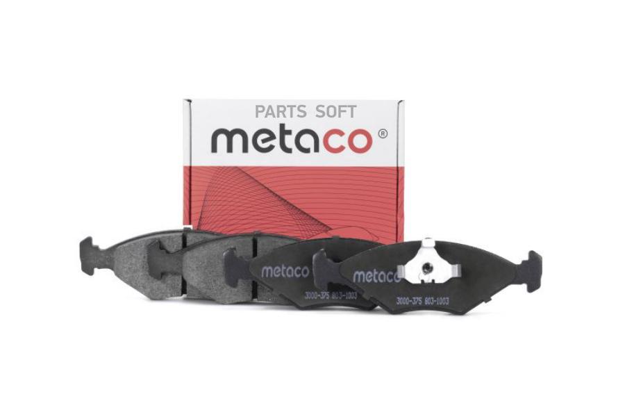 

Колодки Тормозные Передние К-Кт Vw Pointer/Golf Br (2004-2009) METACO 3000-375