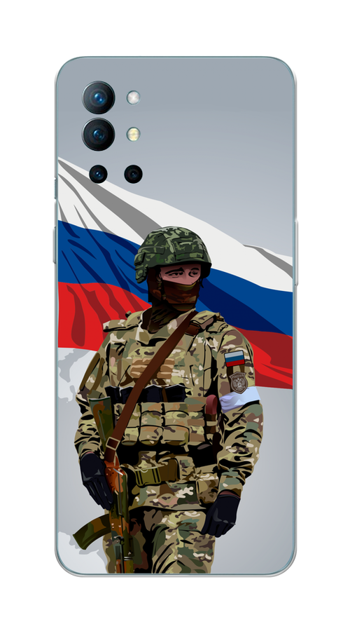 

Чехол Awog на OnePlus 9R "Солдат с флагом", Белый;синий;красный;зеленый, 151650-1