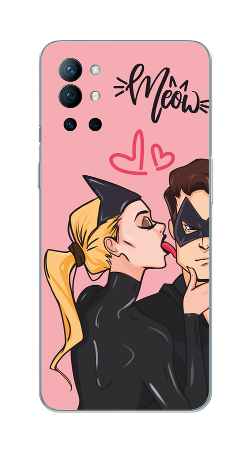 

Чехол Awog на OnePlus 9R "Kiss of Cat Woman", Розовый;черный;бежевый, 151650-1