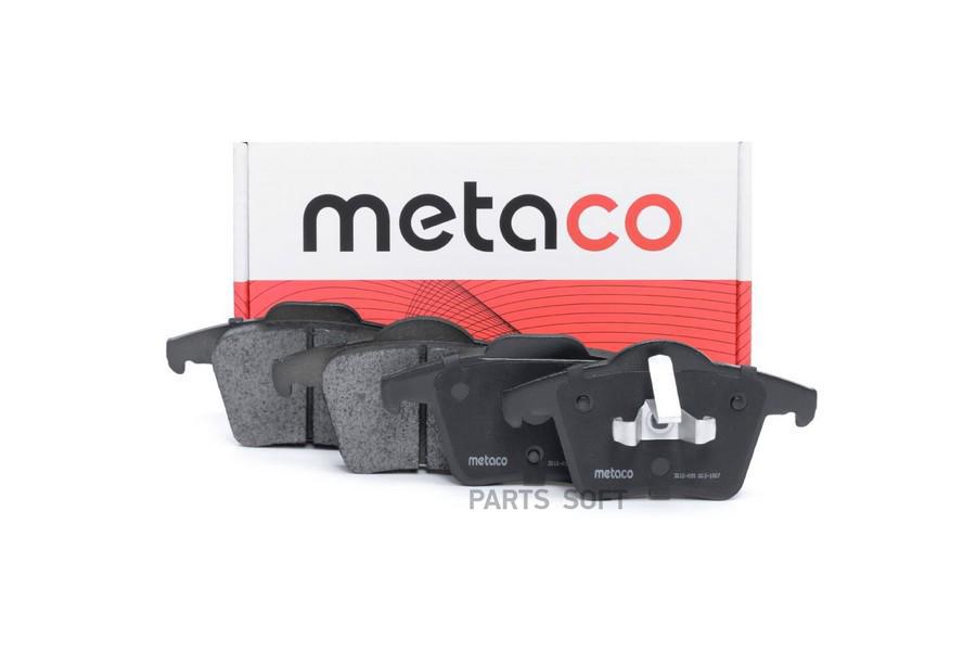 

Тормозные колодки METACO задние дисковые 3010085