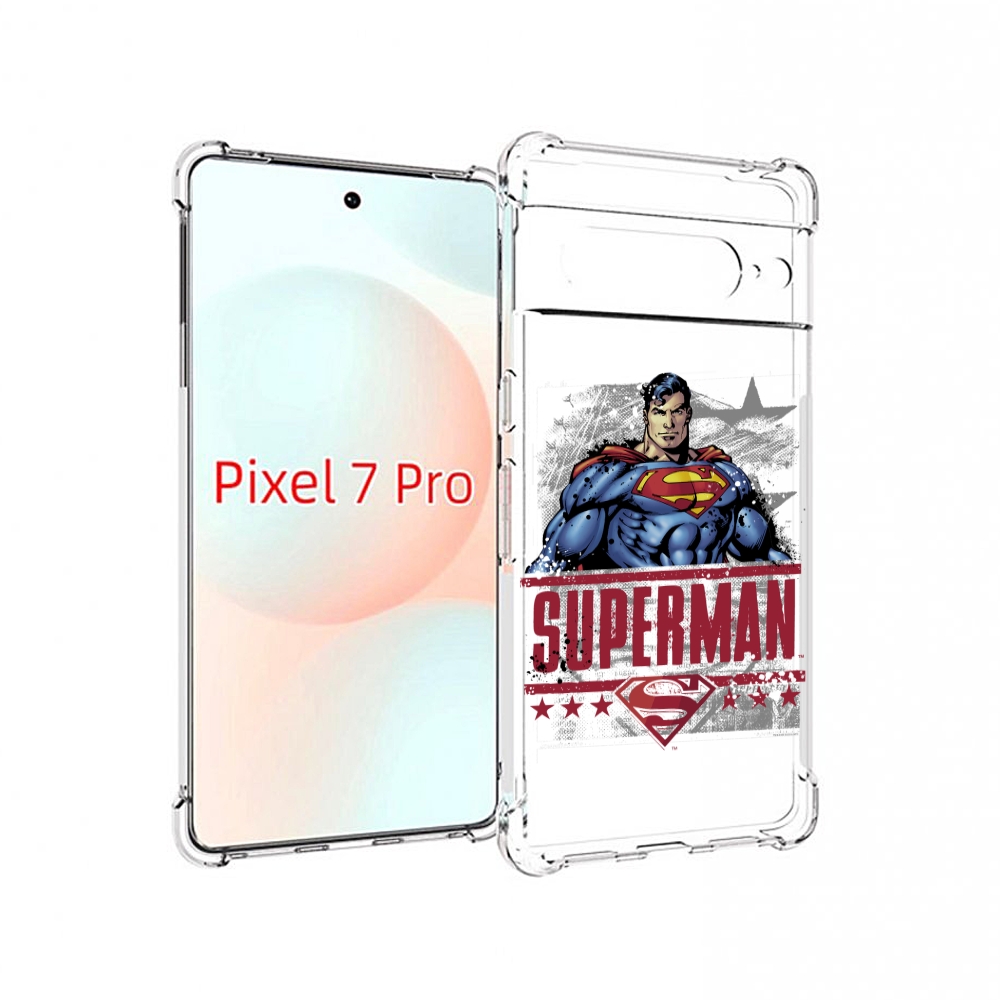 

Чехол Mypads Рисунок Супермен Для Google Pixel 7 Pro, Прозрачный, Tocco