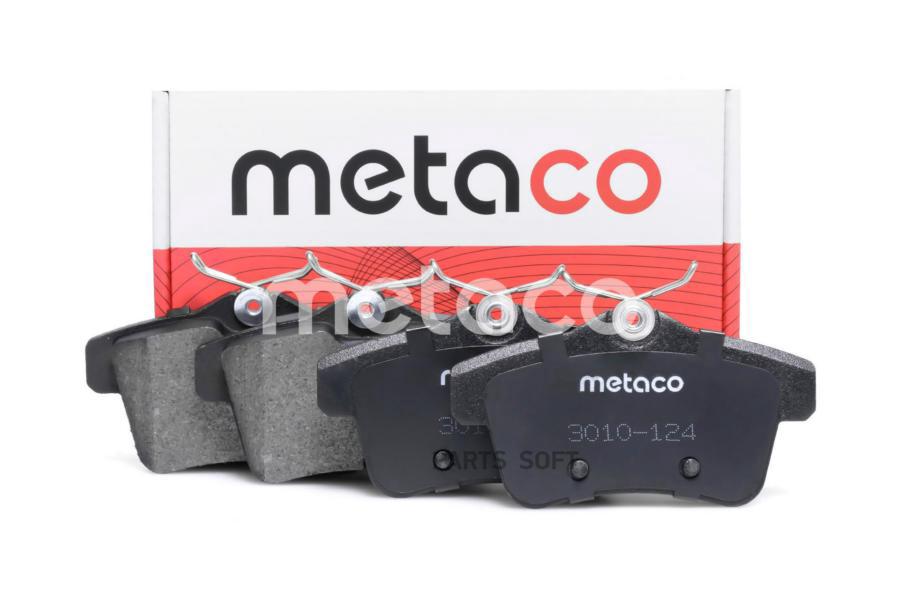 

Колодки зад.к-кт Citroen C4 II (2011>), Peugeot 3008 (2010>) 1шт METACO '3010124
