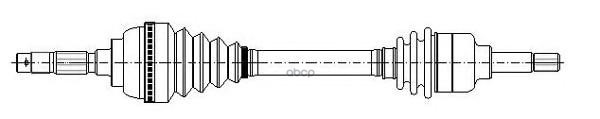 

Полуось В Сборе (Привод) Metelli 17-0467, 170467