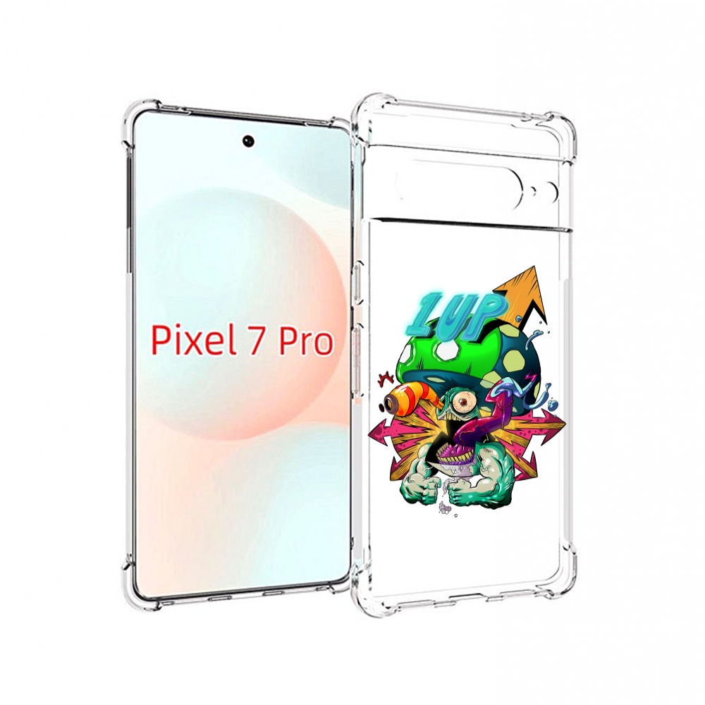 

Чехол Mypads Сильный Гриб Абстракция Для Google Pixel 7 Pro, Прозрачный, Tocco