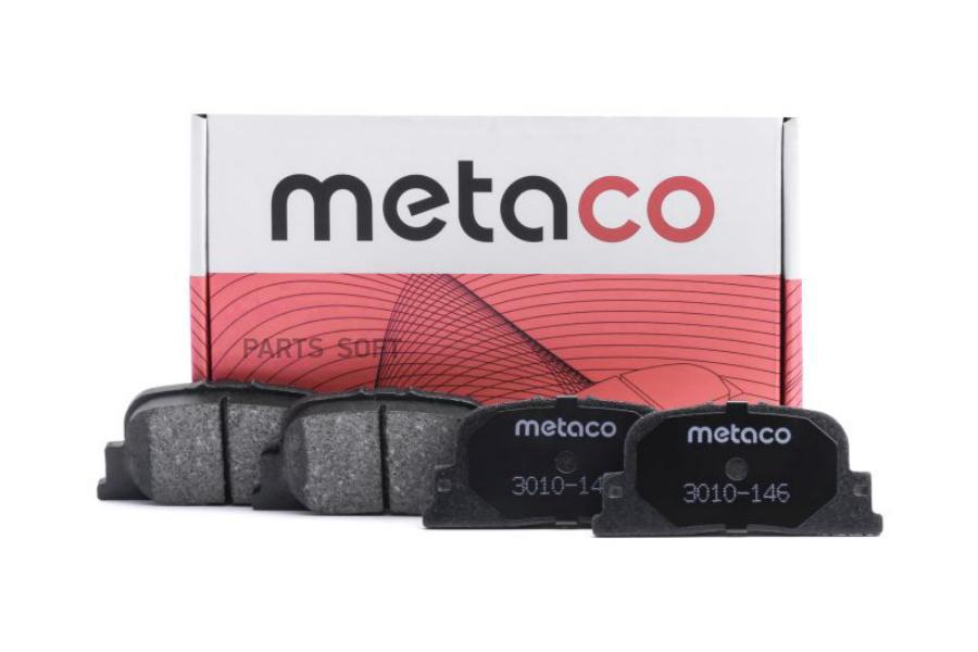 

Тормозные колодки METACO задние дисковые 3010146