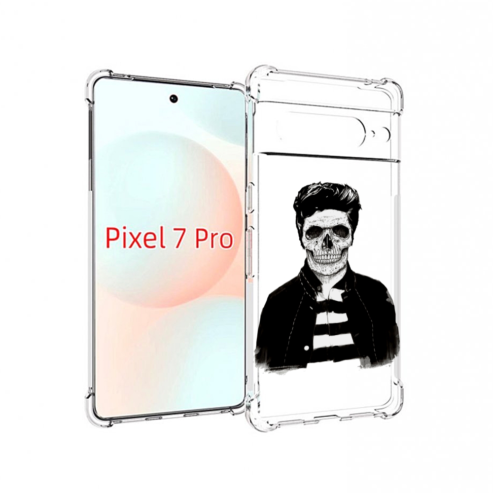 

Чехол Mypads Скелет Для Google Pixel 7 Pro, Прозрачный, Tocco