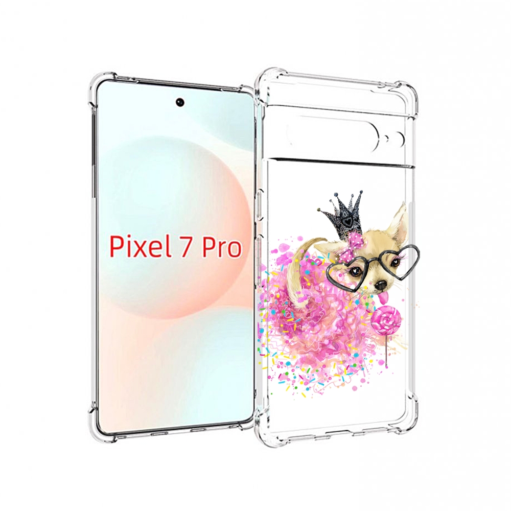 

Чехол Mypads Сладкая Принцесса Для Google Pixel 7 Pro, Прозрачный, Tocco